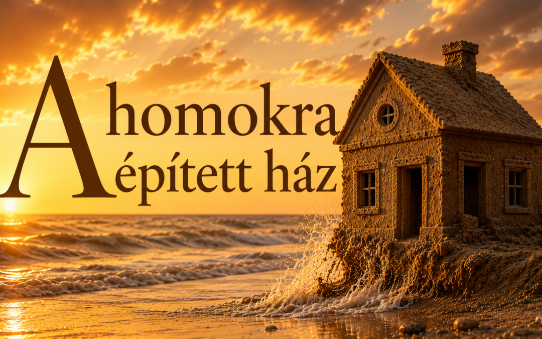 homokra épített ház blog
